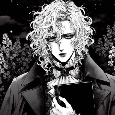 Priest Fanart Male, Goth Drawing Reference, Gothic Pfp Male, Vampire Oc Ideas, Vampire Men Aesthetic, Vkei Fanart, Vampire Man Aesthetic, Demi Human Character Design, Vampire Male Oc