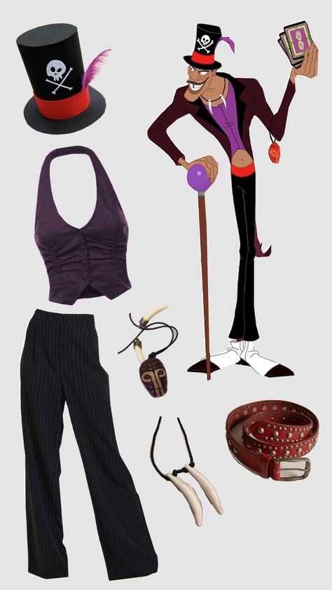 Dr Facilier Costume Female, Dr Facilier, Cosplay Ideas, Descendants, Halloween, Disney, Anime, Pins, Bariloche