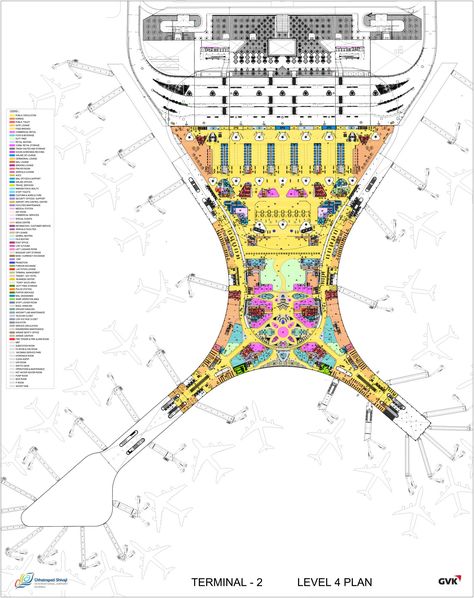 Gallery - Chhatrapati Shivaji International Airport - Terminal 2 / SOM - 15 Chhatrapati Shivaji International Airport, Abu Dhabi International Airport, Mumbai Airport, Airport Map, Istanbul Airport, Dubai Airport, Airport Pictures, Airports Terminal, International Flights