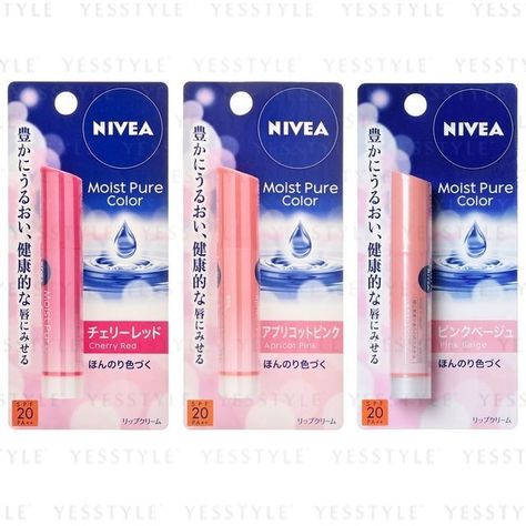 Nivea Lip Balm, Moist Lips, Spf Lip Balm, Color Lip Balm, Lip Hydration, Body Care Routine, Beauty Packaging, Skin Care Essentials, Pink Beige