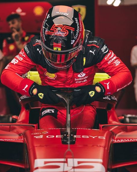 Scuderia Ferrari on Instagram: "Not our Friday, but itching to attack a Sprint Saturday 👊 #QatarGP 🇶🇦 #F1 #CharlesLeclerc #CarlosSainz" Bulls Wallpaper, F1 2023, Race Outfit, Grid Girls, Smooth Operator, Ferrari Car, Ferrari F1, Scuderia Ferrari, World Of Sports