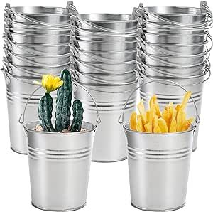 Table Centerpieces Party, Bucket Garden, Cafe Rod, Decorations For Wedding, Tin Buckets, Metal Buckets, Hotel Buffet, Centerpieces Party, Tin Bucket