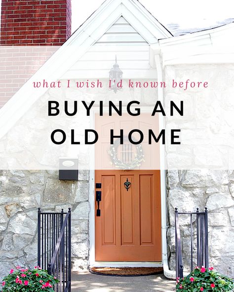 Things To Do After Buying A House, How To Rewire An Old House, How To Gut An Old House, Buying An Old House, For The Love Of Old Houses, House Buying, Buying First Home, Real Estate Buyers, Buying Your First Home