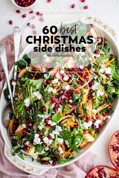 Best Christmas Side Dishes, Christmas Dinner Side Dishes, Christmas Side Dish, Christmas Dinner Sides, Christmas Vegetables, Christmas Side Dish Recipes, Easy Holiday Side Dishes, Party Side Dishes, Christmas Salad Recipes