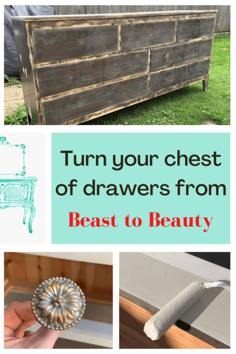 How to upcycle a pine chest of drawers – Pink Chest Of Drawers, Upcycled Chest Of Drawers, Chest Of Drawers Makeover, Neutral Bedroom Design, Pine Chest Of Drawers, Chest Of Draws, Water Based Primer, Upcycling Furniture, Pine Dresser