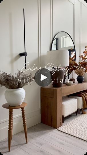 13K views · 1.5K reactions | Wayfair’s Labor Day Clearance is on now!  If you’re looking for that perfect piece for a Fall refresh in the home, check out @wayfair .. savings of up to 70% and fast shipping!  You know Wayfair is my go to.. most of my entryway pieces are from Wayfair, and are definitely favorites!   ✨Comment ‘shop’ for links!  ✨Clink link in bio and head to my LTK!   #wayfair #wayfairpartner  #fallstyling #falldecor #entryway #homeinspo #ltkhome #fall #cozyhome #interiors | Donna Delaine Dyck / Home decor & design | Giulio Cercato · Ocean Breeze Fall Refresh, Entry Styling, Entryway Ideas, Labor Day, Cozy House, Kitchen Remodel, Reno, Labour Day, Labor