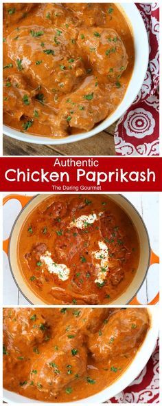 Authentic Chicken Paprikash Chicken Paprikash Recipe, Hungarian Chicken Paprikash, Paprikash Recipe, Chicken Paprikash, Hungarian Recipes, Goulash, European Food, Poultry Recipes, Turkey Recipes