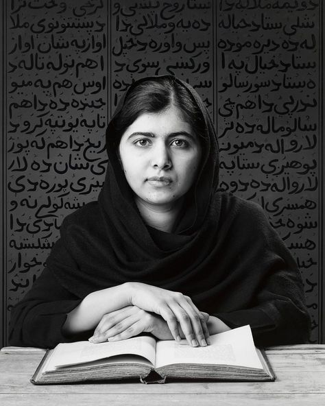 13 Reasons Why Aesthetic, Shirin Neshat, Calligraphy A, Malala Yousafzai, Well Behaved Women, Dark Phone Wallpapers, Who Runs The World, National Portrait Gallery, Portrait Gallery