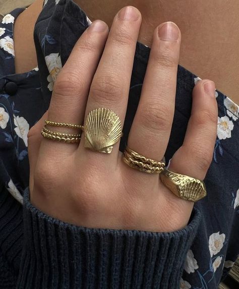 Gold Girl, Nail Jewelry, Dope Jewelry, Funky Jewelry, Jewelry Lookbook, Stacked Jewelry, Mode Inspo, Girly Jewelry, Dream Jewelry