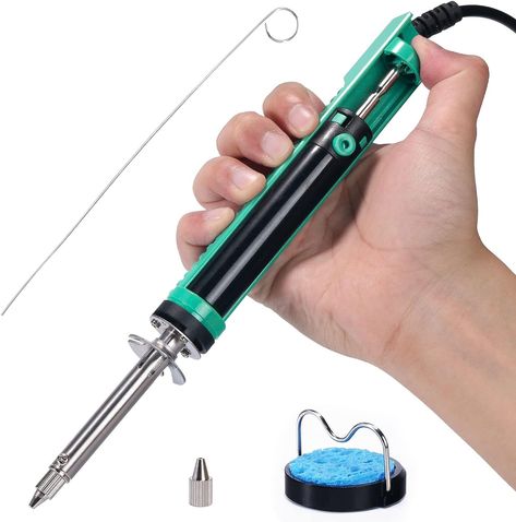 Desolder solder iron removal Soldering Iron, Power Plug, Sponge Cleaning, Heating Element, Nozzles, Small Hands, Heating Systems, Tools And Equipment, Soldering