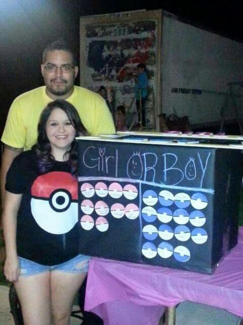 Pokémon baby gender reveal box Gaming Gender Reveal Ideas, Gender Reveal Ideas Pokemon, Anime Gender Reveal, Gender Reveal Pokemon, Pokemon Themed Gender Reveal, Pokemon Gender Reveal Ideas, Pokemon Baby Announcement, Gender Reveal Ideas For Gamers, Gamer Gender Reveal Ideas