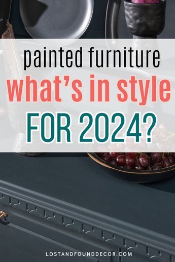 The painted furniture trend has been going strong for over a decade now, but many people wonder if the diy painted furniture scene is dead in 2024? I dig into that idea here in this blog post, sharing what maybe has gone out for 2024, but what painted furniture ideas and techniques still work for this current year, as well share top trending furniture paint colors for 2024 Diy Paint Furniture Ideas, Trending Painted Furniture, Painting Over Stained Wood Furniture, Colored Furniture Bedroom, Glazed Furniture Ideas, 2 Tone Painted Furniture, Best Paint For Furniture Wood, Best Way To Paint Furniture, How To Paint Furniture With Chalk Paint