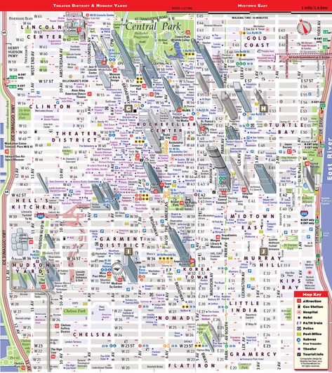 StreetSmart® NYC Map Midtown Edition by Van Dam-Laminated pocket city street map of Manhattan w/ all attractions, museums, sights, hotels, Broadway Theaters & NYC Subway map; 2022 Edition: Stephan Van Dam, Stephan Van Dam, Stephan Van Dam: 9781932527834: Amazon.com: Books Map Of Manhattan, Nyc Subway Map, Folded Maps, Manhattan Map, Nyc Map, Subway Map, Building Illustration, Downtown Manhattan, Midtown Manhattan