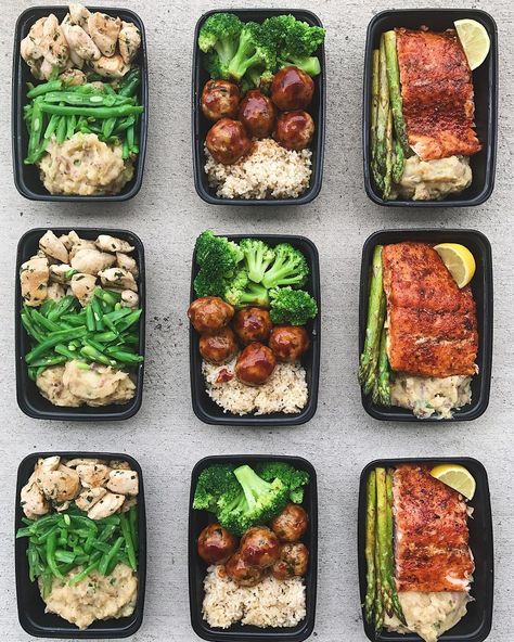 Cheap Meal Prep, Fitness Meal Prep, Diet Sehat, Meal Prep For Beginners, Resep Diet, Prepped Lunches, Post Workout Food, Lunch Meal Prep, Meal Prep For The Week