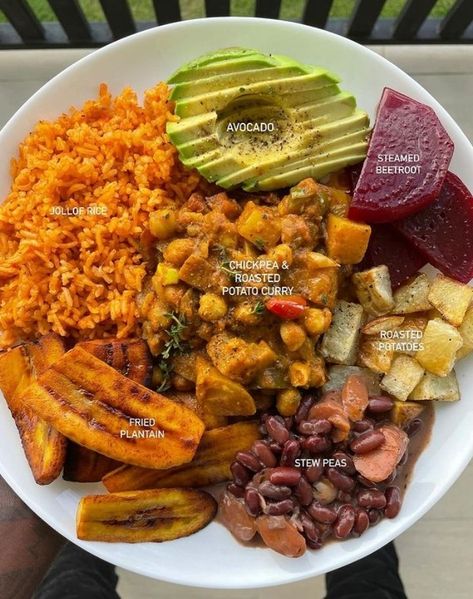 Whole Food Vegan Breakfast, Soul Food Healthy, Raw Whole Food Recipes, Good Vegan Food, Vegan Spanish Food, High Calorie Vegetarian Meals, Vegan Meal Aesthetic, Healthy Southern Food, Raw Meal Ideas