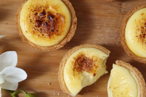 Hokkaido Cheese Tart Recipe, Hokkaido Baked Cheese Tart, Cheese Tart Recipe, Bake Cheese Tart, Cheese Tart, Tart Molds, Cheese Pie, Cheese Tarts, Baked Cheese