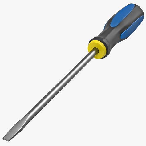 Flathead Screwdriver 3D Model #AD ,#Flathead#Screwdriver#Model Screwdriver Aesthetic, Screwdriver Drawing, Flat Screwdriver, Flat Head Screwdriver, Electrical Safety, Minimalist Business Cards, Electric Tools, Pop Art Design, Mountain Travel