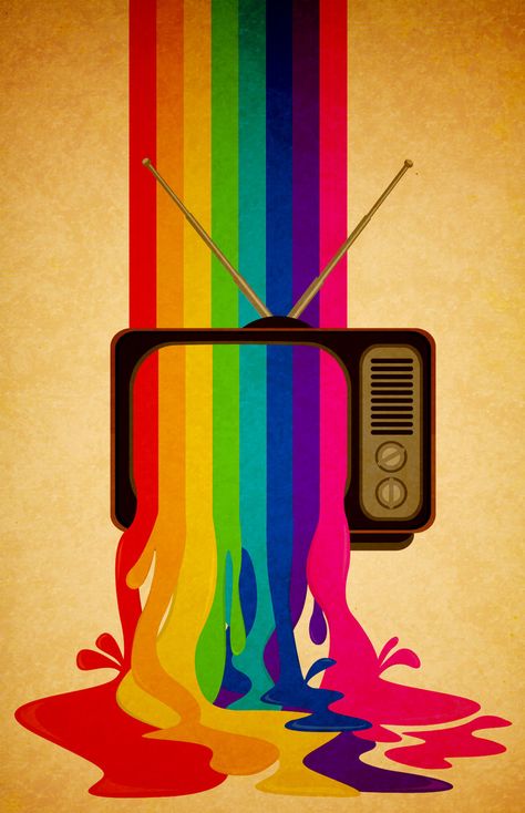 Lgbtq Shows, Tv Color Bars, Rainbow Aesthetic, Adorable Wallpapers, High Class, Retro Art, Retro Inspired, Art Videos, Dublin