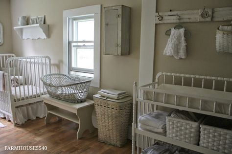 Boys Room Farmhouse, Farmhouse 5540, Girl Nursery Themes, Baby Room Neutral, Farmhouse Nursery, Nursery Style, Baby Bedroom, Baby's Room