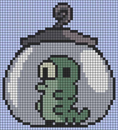 Hollow Knight Cross Stitch, Bug Pixel Art, Hollow Knight Grub, String Bracelet Patterns, Easy Perler Beads Ideas, Crochet Keychain Pattern, Pixel Art Grid, Graph Design, Minecraft Pixel Art