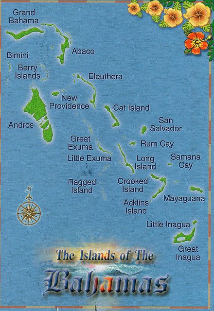 Map of the Bahamas Love #Sailing? #BluefieldsBay offers the perfect, crystal clear seas. Visit us at www.lunaseainn.com Bahamas Map, Harbour Island Bahamas, Great Exuma, Cat Island, Grand Bahama, Bahamas Travel, Bahamas Vacation, Bahamas Island, Harbour Island