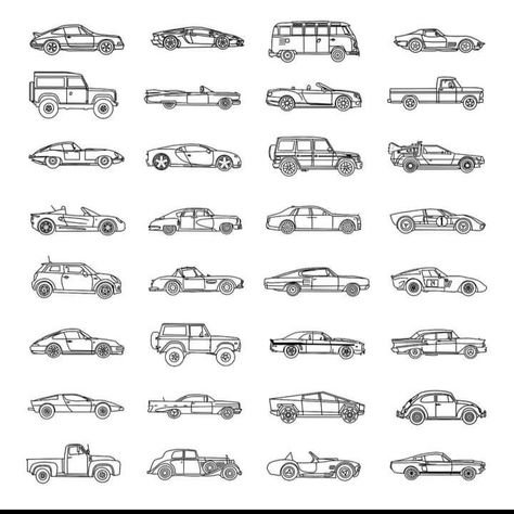 Simple Car Tattoo Ideas, Car Patchwork Tattoo, Minimal Car Tattoos, Fineline Car Tattoo, Car Flash Tattoo, Small Truck Tattoo, Toy Car Tattoo, Tiny Car Tattoo, Men Line Tattoo