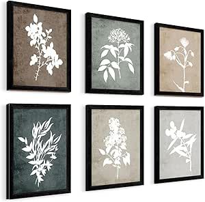 Framed Botanical Prints, Botanical Wall Decor, Botanical Print Set, Leaf Wall, Framed Botanicals, Vintage Botanical Prints, Wall Art For Living Room, Art For Living Room, Leaf Wall Art