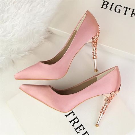 cd0dce8fca267bf1fb86cf43e18d5598desc54255225ri Hak Tinggi, Dr Shoes, Basic Heels, White High Heels, Elegant High Heels, Wedding Shoes Heels, Wedding Heels, Pointed Toe Shoes, Fashion High Heels