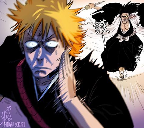 Bleach Anime Funny, Not In A Good Mood, Bleach Amv, Bleach Meme, Ichigo Kurosaki Wallpaper, Ichigo Manga, Kenpachi Zaraki, Bleach Funny, Bleach Anime Ichigo