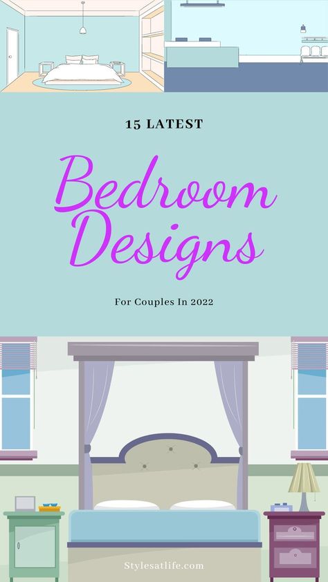 Latest Bedroom Designs, Bedroom Designs For Couples, Best Bedroom Designs, Staging Furniture, Beautiful Bedroom Designs, Best Bedroom, Virtual Staging, Married Couples, Newly Married Couple