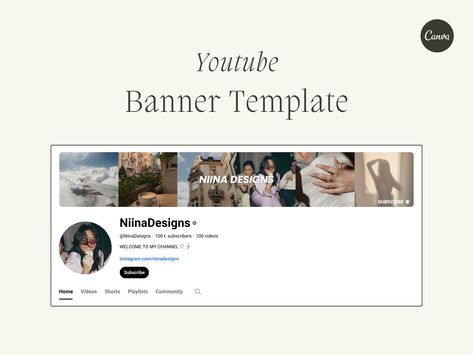 YouTube Channel Banner Template: Minimalist, Classy & Cool. Get your channel noticed with this stunning design on Canva. #youtube #channel #banner . #Youtube_Banner_Inspiration #Youtube_Channel_Aesthetic #Youtube_Banner_Aesthetic #Youtube_Banner_Ideas Youtube Channel Banner Ideas, Youtube Banner Inspiration, Aesthetic Youtube Background, Youtube Banner Ideas Aesthetic, Youtube Banner Aesthetic, Youtube Banner Ideas, Youtube Banner Backgrounds 1024x576, Youtube Header, Youtuber Aesthetic