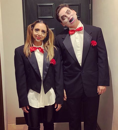 Slappy the dummy / ventriloquist makeup / slappy / goosebumps / couples costumes / Halloween Slappy The Dummy Costume, Slappy The Dummy Makeup, Slappy Costume, Goosebumps Costume, Ventriloquist Makeup, Dummy Costume, Slappy Goosebumps, Couples Costumes Halloween, Slappy The Dummy