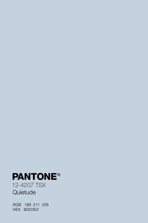 Pantone Quietude Rgb Blue, Serenity Color, Free Notion Templates, Pantone Color Chart, Notion Ideas, Pantone Palette, Pantone Colour Palettes, Creative Design Studio, Notion Templates