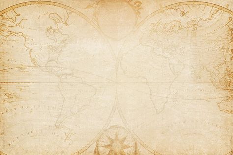 Map Desktop Wallpaper, Background Old Paper, World Map Background, Earth Tone Aesthetic, Maps Aesthetic, Background Artwork, Vintage World Map, Vintage Paper Background, Wallpaper Earth