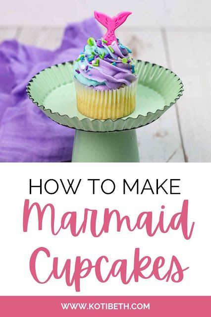 Cupcakes For Girls Birthday, Mermaid Cupcakes Ideas, Mermaid Birthday Cupcakes, Mermaid Tail Cupcakes, Cupcakes For Girls, Diy Mermaid Tail, Candy Wafers, Diy Mermaid, Mermaid Cupcakes