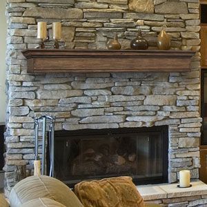 Stained / Floating Mantle Reno Fireplace, Stained Fireplace, Fireplace Renovation, Mantel Shelves, Chimney Decor, Wood Mantel Shelf, Fireplace Mantel Designs, Fireplace Mantel Shelf, Wood Mantel