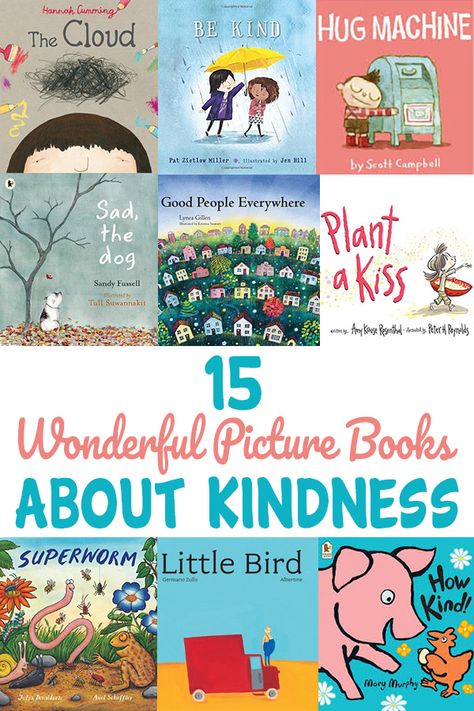 Whether you have a kindhearted kid, or you are hoping to influence your child's developing interpersonal skills, these picture books about kindness introduce your child to engaging characters and story lines demonstrating kindness in action. Books About Kindness, Story Lines, Interpersonal Skills, School Staff, Preschool Books, Character Education, Children's Literature, The Grove, Social Emotional Learning