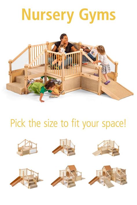 Toddler Climbers Indoor Toddler Gym, Montessori Toddler Classroom, Indoor Active Play, Toddler Climbing Toys, Toddler Gym, Toddler Climbers, Day Care Ideas, Early Childhood Educator, Physical Play