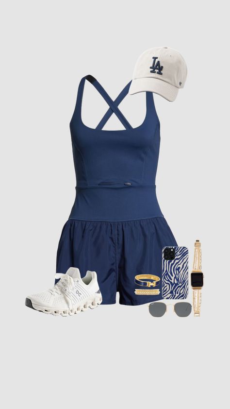 hgw 🤍 #outfitinspo #college #preppy #athleisure #fitness #fit First Day School Outfits, Preppy Athleisure, First Day School, Athletic Clothes, Shoes And Accessories, Athleisure