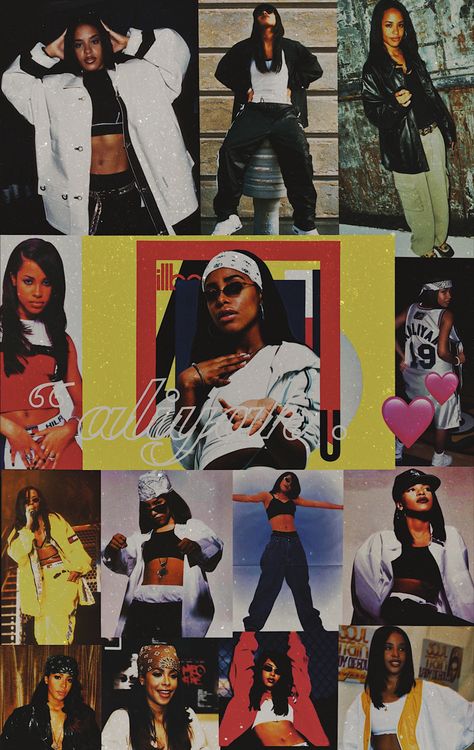 90s R B Outfit, Aliyah Wallpaper, Aaliyah Aesthetic Outfit, Aaliyah Core Aesthetic, Aliyah Aesthetic, Aaliyah Outfits 2000s, 90s Rnb Aesthetic Wallpaper, Aaliyah Aesthetic 90s, 90s R&b Aesthetic