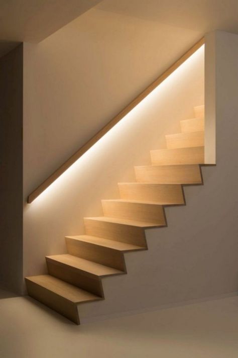 Lighting Stairs, Stairs Outdoor, Staircase Lighting Ideas, Stairs Lighting, Stairway Lighting, Stairs Ideas, Stairway Design, Staircase Decor, Staircase Lighting