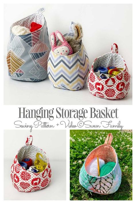 Fabric basket liners