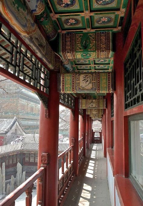 Ancient China Aesthetic, Chinese House, Ancient Chinese Architecture, China Architecture, Chinese Aesthetic, Bg Design, Asian Architecture, Wedding Room, Casas Coloniales