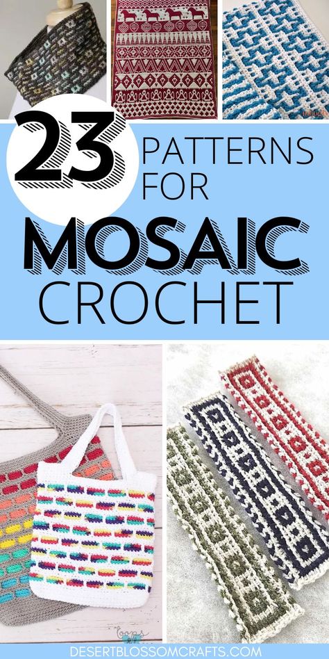 mosaic crochet patterns collage Crochet Mosaic Wall Hanging, Mosaic Crochet Simple, Mosaic Bag Crochet, Crochet Mosaic Bag Free Pattern, Mosaic Charts Crochet, Mosaic Crochet Tutorials Free, Crochet Mosiac Charts, Mosaic Projects Crochet, Free Mosaic Crochet Blanket Patterns