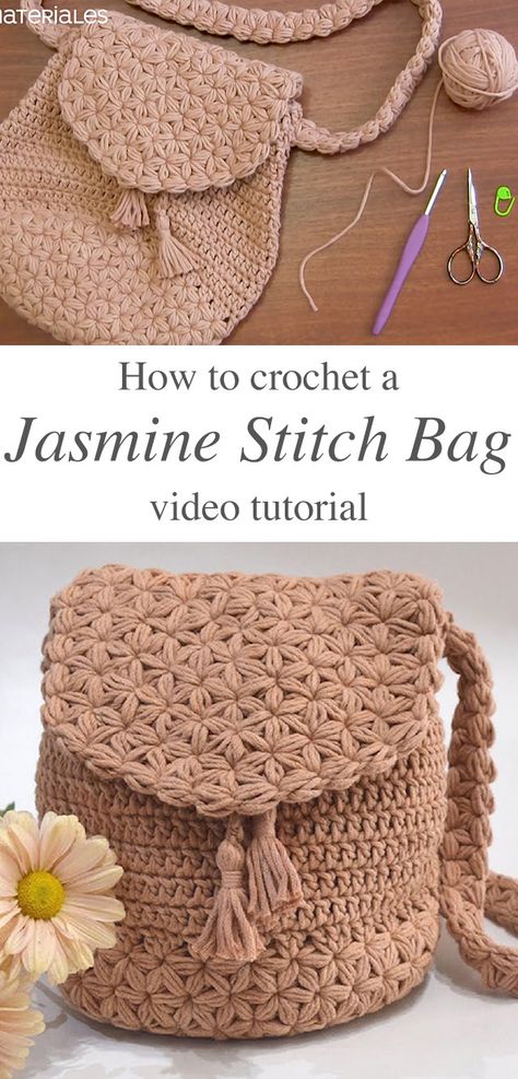 Crochet Bag Tutorial, Free Crochet Bag, Crochet Bag Tutorials, Crochet Bag Pattern Free, Mode Crochet, Bag Pattern Free, Crochet Market Bag, Crochet Clutch, Crochet Handbags Patterns