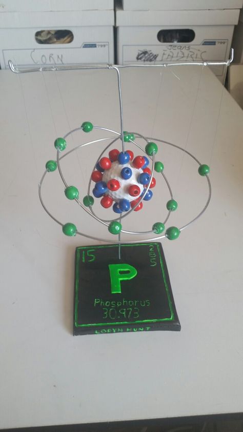 Bohr Model Project, Element Model Project Ideas, Model Of An Atom, 3d Atom Project Ideas, Atomic Model, Atom Project Ideas, Atomic Model Project Ideas, Bohr Model Project Ideas, Chemistry Models Project