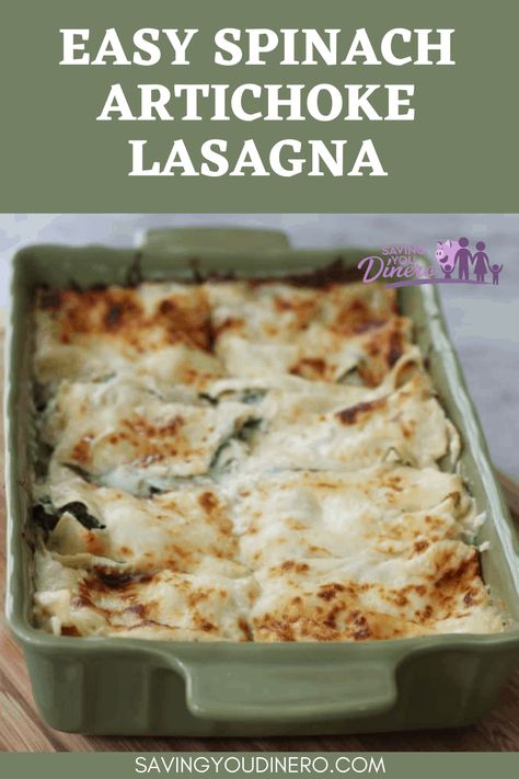 Spinach Artichoke Lasagna, Artichoke Lasagna, Chicken Alfredo Lasagna, Alfredo Lasagna, Lasagne Recipes, Veggie Lasagna, Chicken Lasagna, Artichoke Recipes, Pasta Casserole