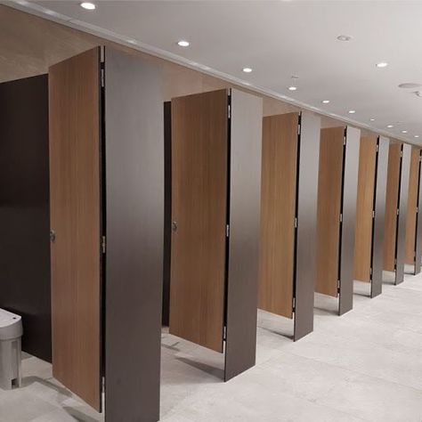 Interior Design Toilet, Public Restroom Design, Commercial Bathroom Designs, Toilet Partition, Building Design Plan, Commercial Toilet, Hotel Lobby Design, Civil Engineering Design, Restroom Design