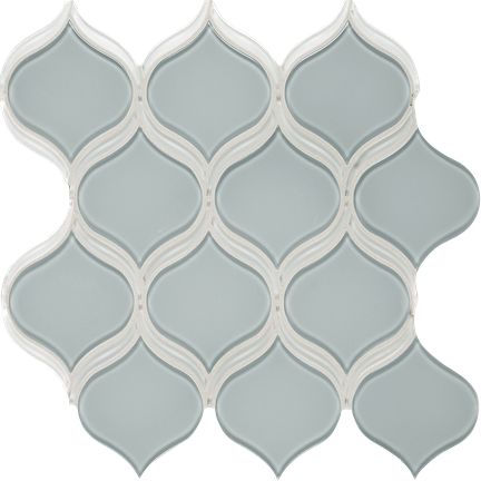 VitraArt Peace of Mind - Glass | Wall Tile | Florida Tile Arabesque Pattern, Honed Marble, Antique Stone, Glass Mosaic Tiles, Soothing Colors, Fireplace Surrounds, Color Tile, Glass Mosaic, Stone Tiles