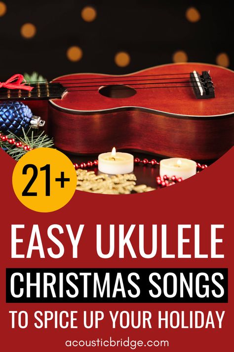 Christmas Ukelele Songs Easy, Uke Christmas Songs, Ukelele Chords Songs Easy, Ukulele Christmas Songs, Ukulele Songs Popular, Christmas Ukulele Songs, Ukulele Aesthetic, Akordy Na Ukulele, Teaching Ukulele